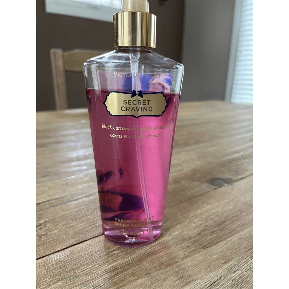Victoria’s Secret “Secret Craving” Fragrance Mist 90% Full Discontinued